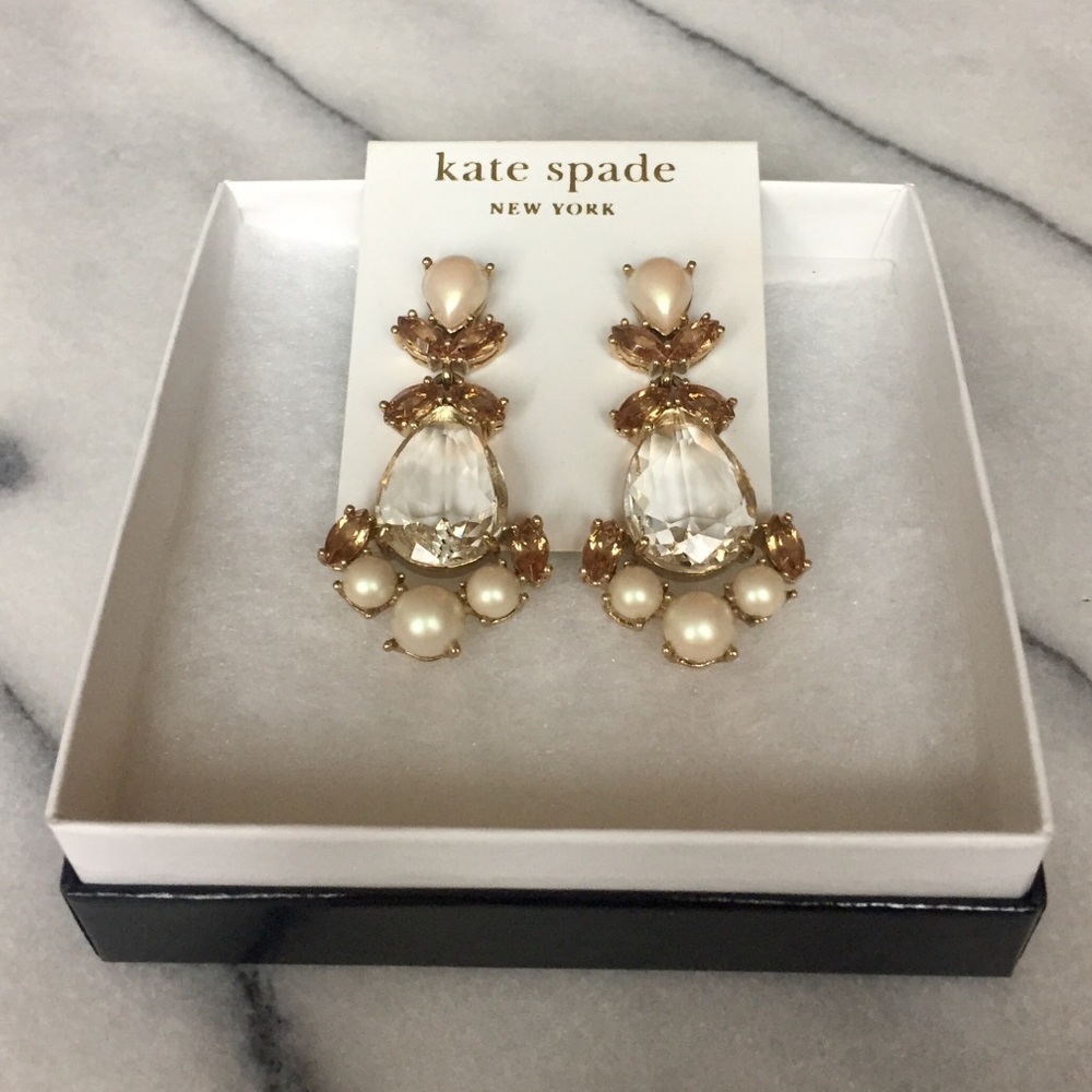 NEW kate spade Multi-Chandelier Earrings